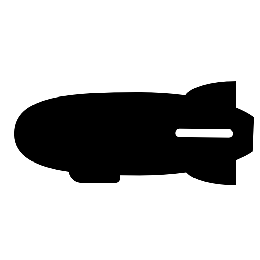Airship silhouette