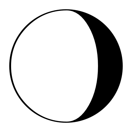 Moon phase symbol
