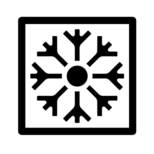 Snow weather symbol