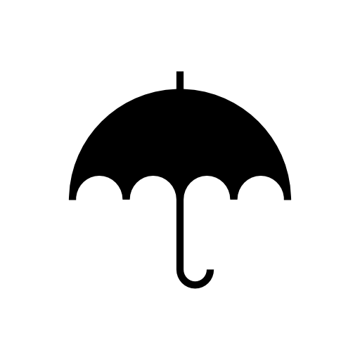 Umbrella in black