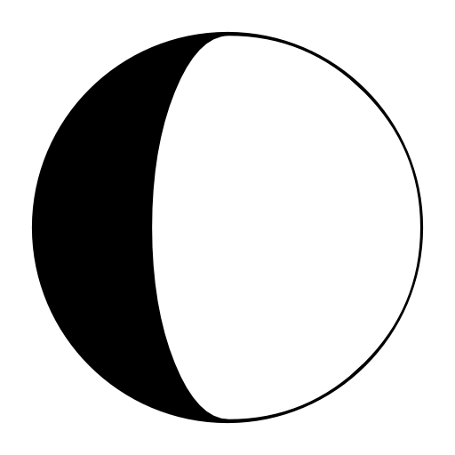 Moon phase symbol