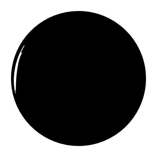 New moon phase circle