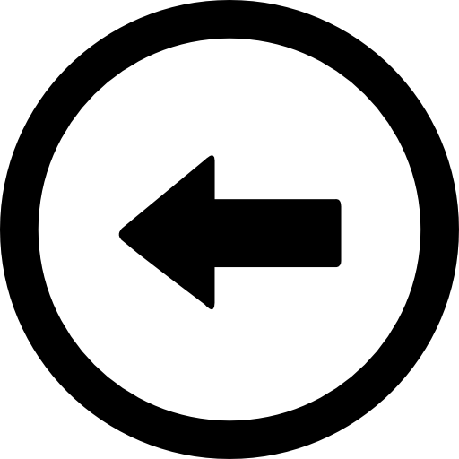 Arrow in a circle point to left