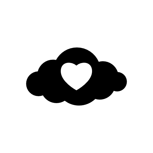 Heart in a cloud