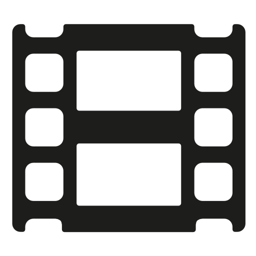 Film strip of cinema symbol