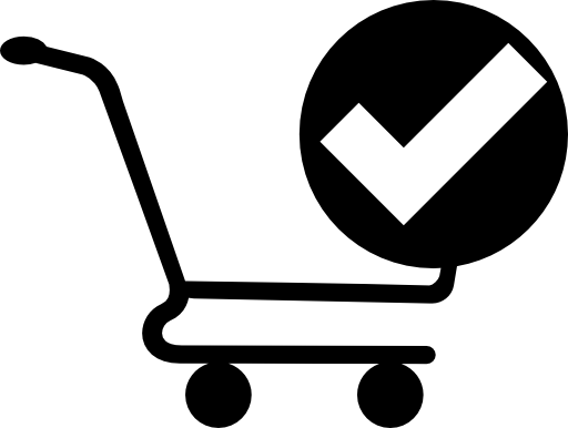 Shopping cart confirmation interface button
