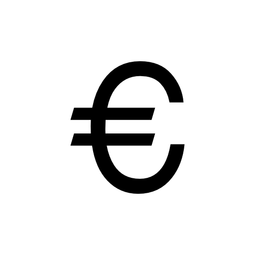 Euro money symbol