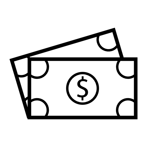 Dollars, currency, IOS 7 symbol