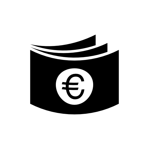 Euro paper bills