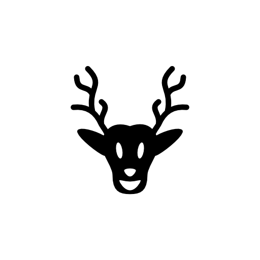 Moose head silhouette