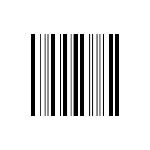 Barcode of square shape