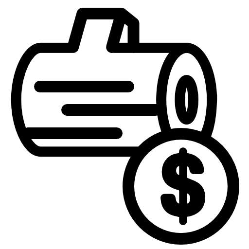 Firewood sale symbol