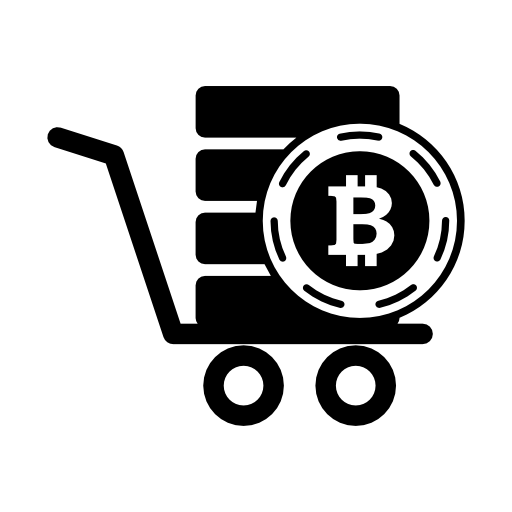 Bitcoin in a pushcart