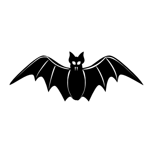 Halloween frontal bat