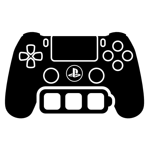 Game control tool with full battery symbol