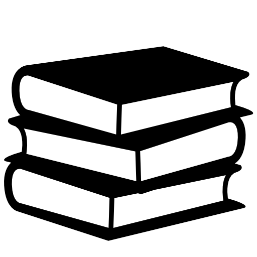 Books stack of three