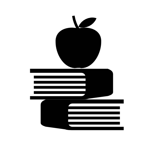 Apple and book