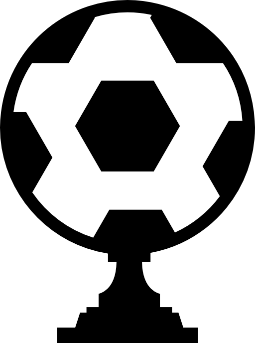 Soccer cup with ball