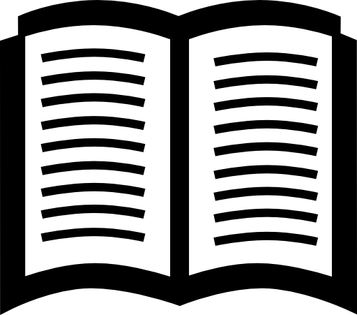 Book opened symbol