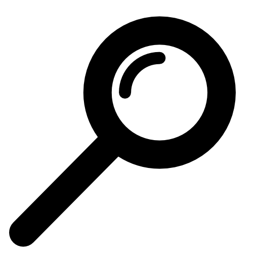 Magnifying glass with long handle