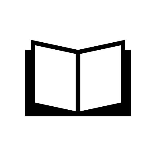 Open book variant with silhouette