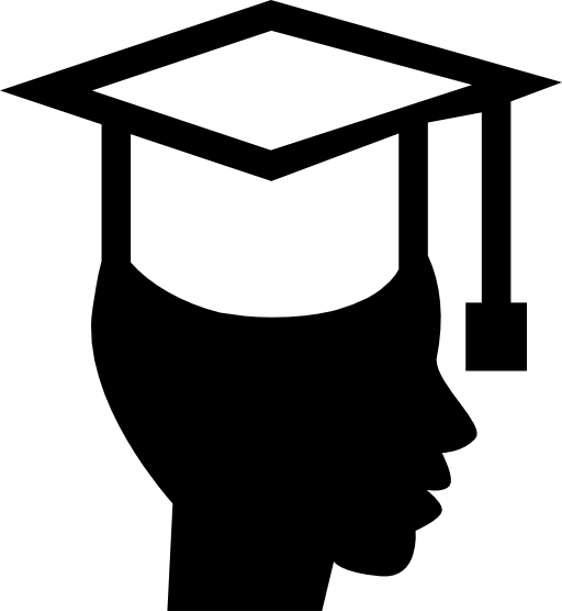 Graduate with cap