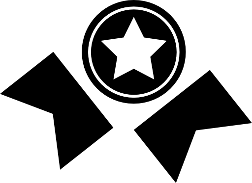 Medal with star