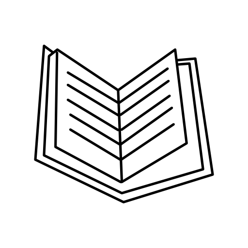 Book with opened pages