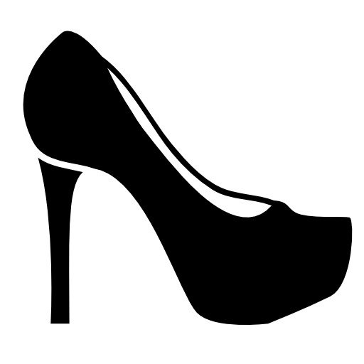 Stylish stiletto heels