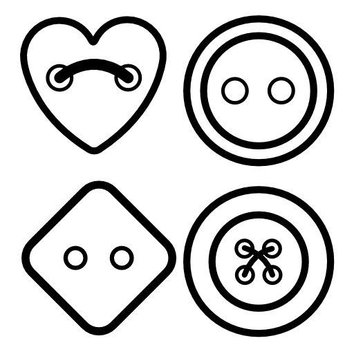 Buttons shapes