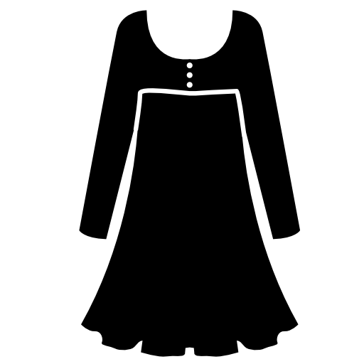 Long sleeve flowy dress
