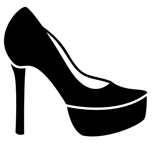 Platform sexy high heels