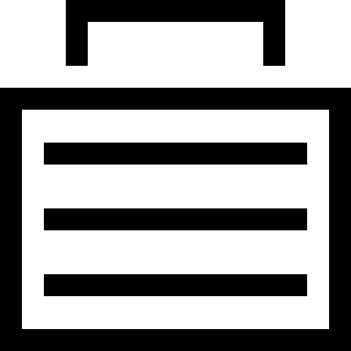 Briefcase striped design