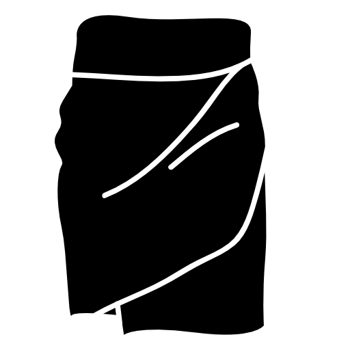 Female skirt silhouette