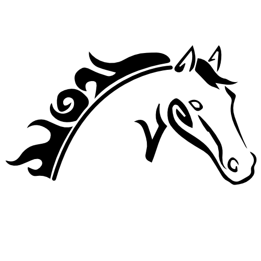 Horse head sketch variant