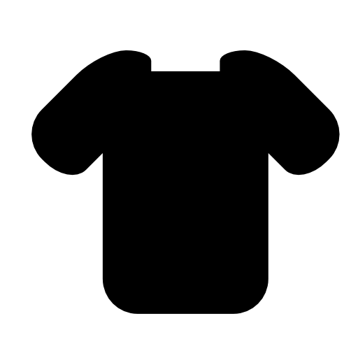 T-shirt black shape