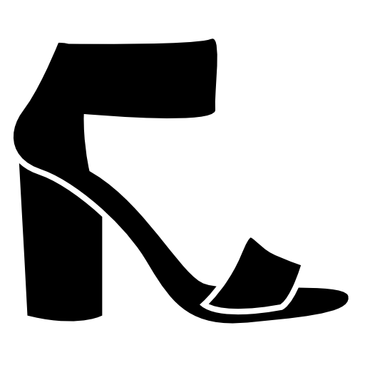 Ankle strap platform heels