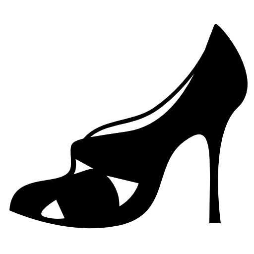 Slip on high heels