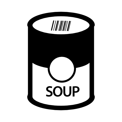 Soup in can