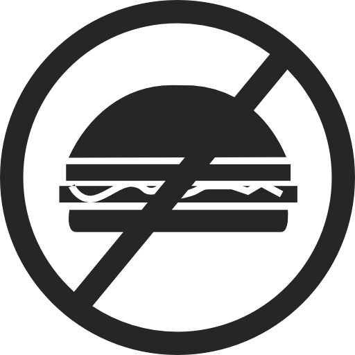 Junk food prohibited