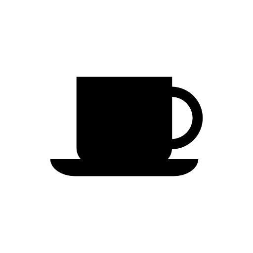 Coffee cup silhouette