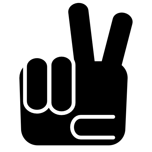 Fingers posture symbol