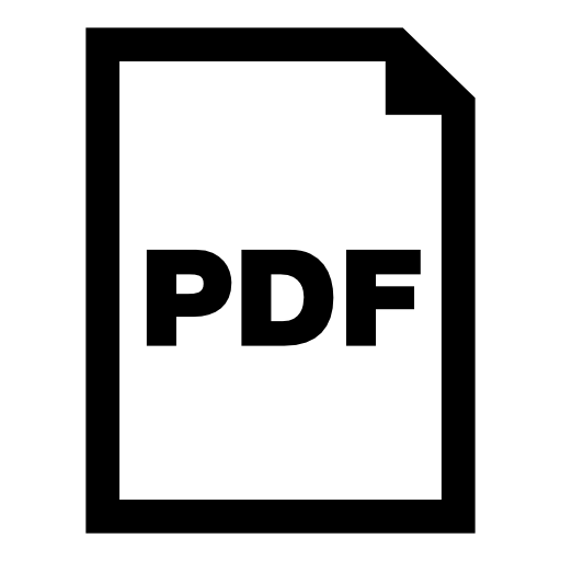 Pdf document interface symbol