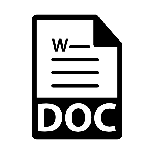 DOC file format symbol