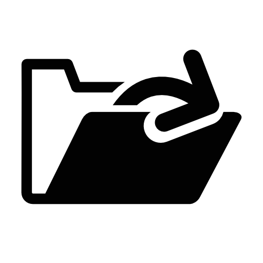 Folder out interface symbol