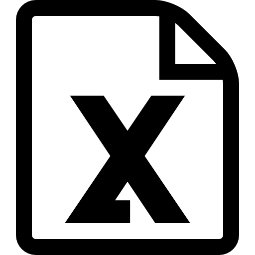 Excel file extension