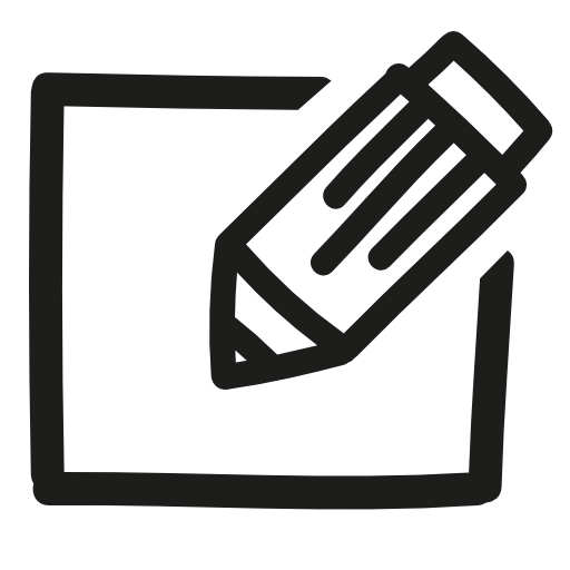 Edit hand drawn interface symbol