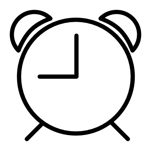 Alarm, IOS 7 interface symbol