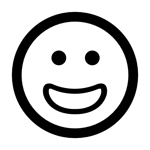 Smiling square face