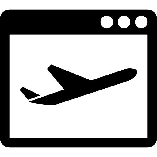 Landing page interface symbol